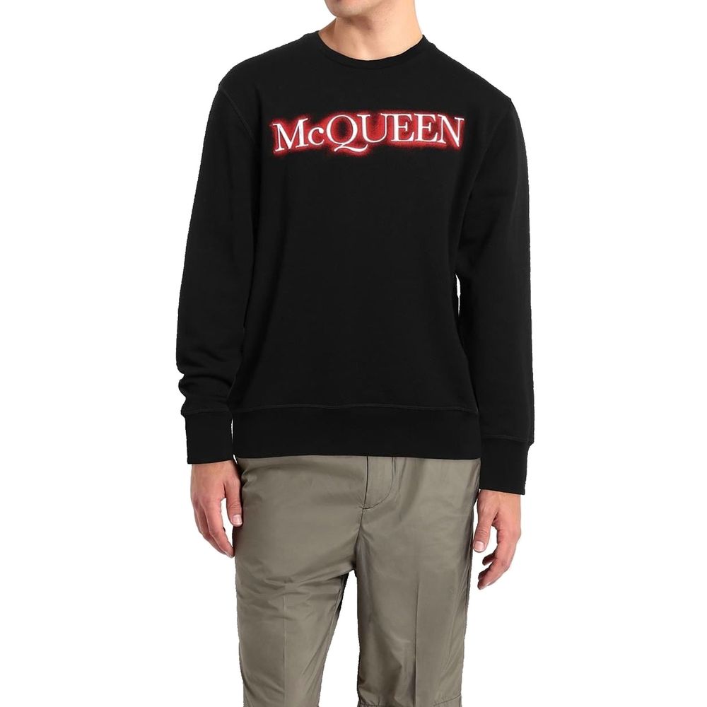 Alexander McQueen Black Cotton Sweatshirt | Regal Royce