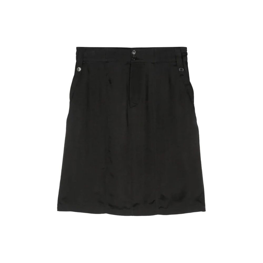 Saint Laurent Black Copper Midi Skirt | Regal Royce