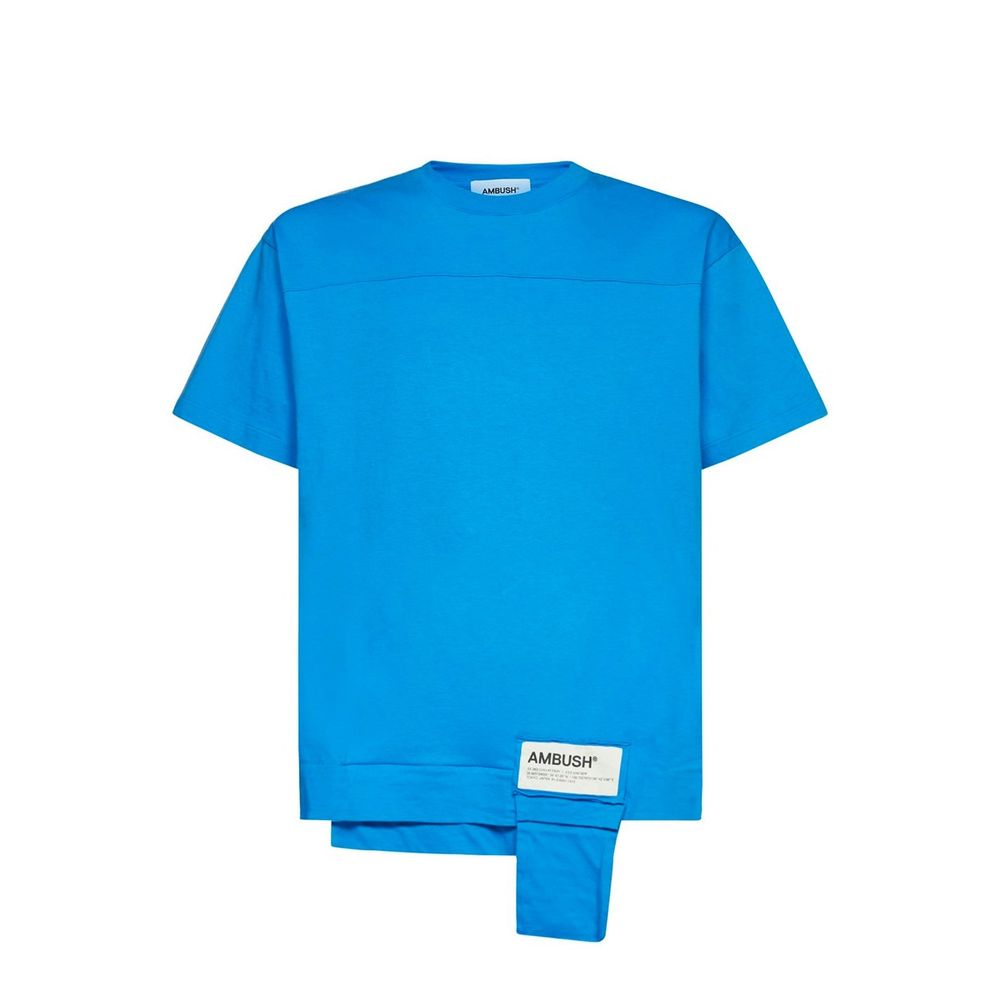 Ambush Blue Cotton T-Shirt | Regal Royce