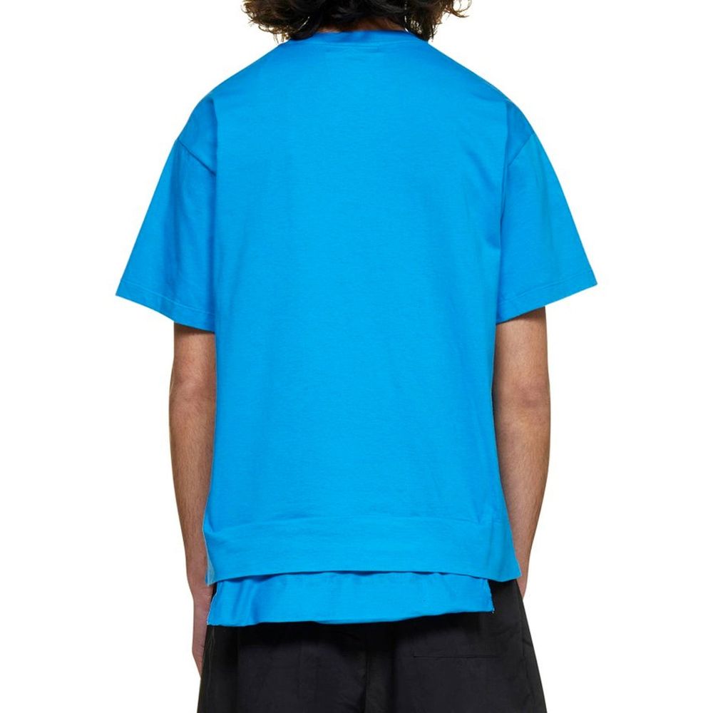Ambush Blue Cotton T-Shirt | Regal Royce