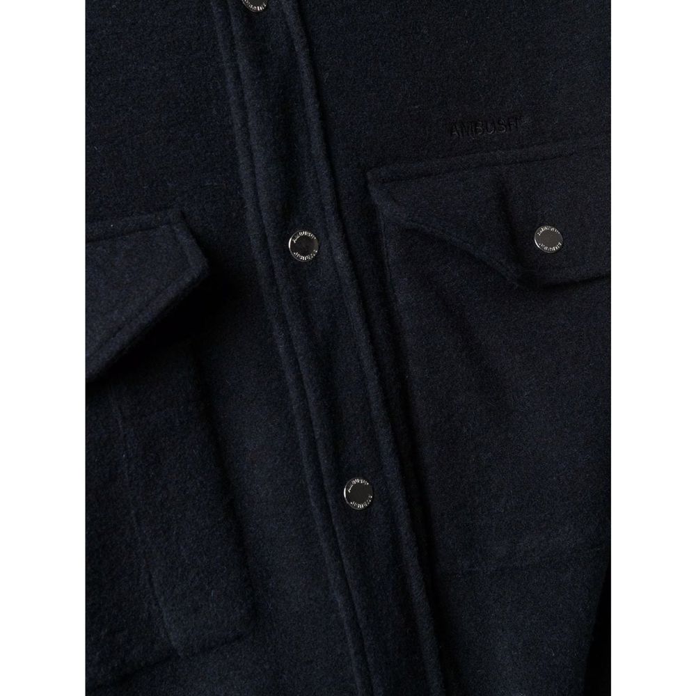 Ambush Blue Marabou Coat | Regal Royce