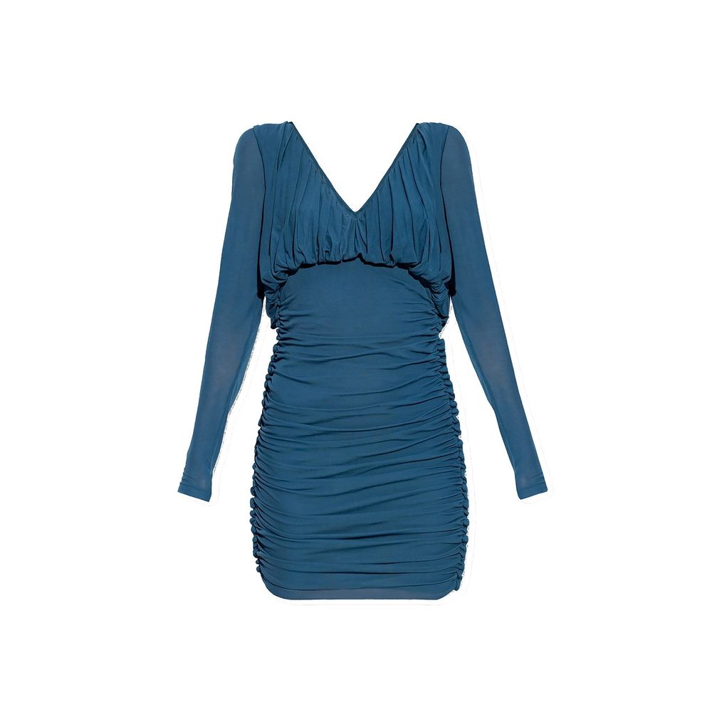 Saint Laurent Blue Copper Casual Dress | Regal Royce