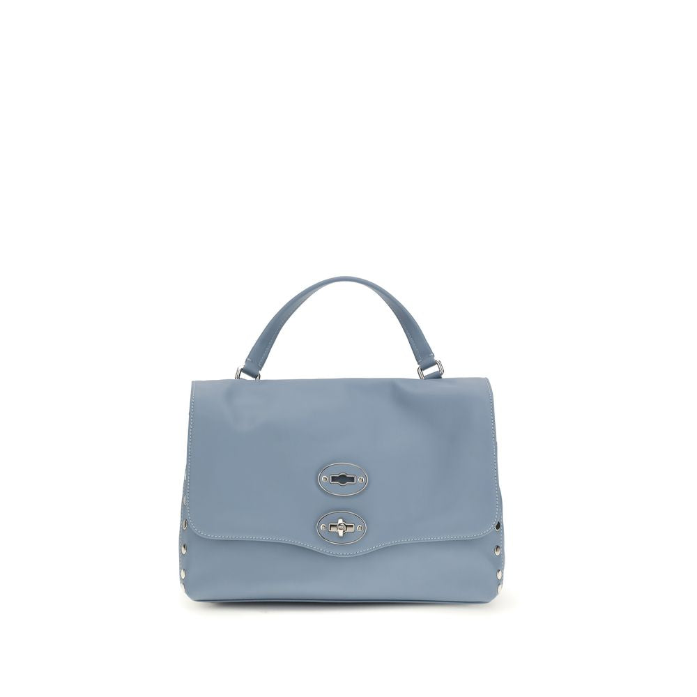 Zanellato Light Blue Calf Leather Bos Taurus Handbag | Regal Royce