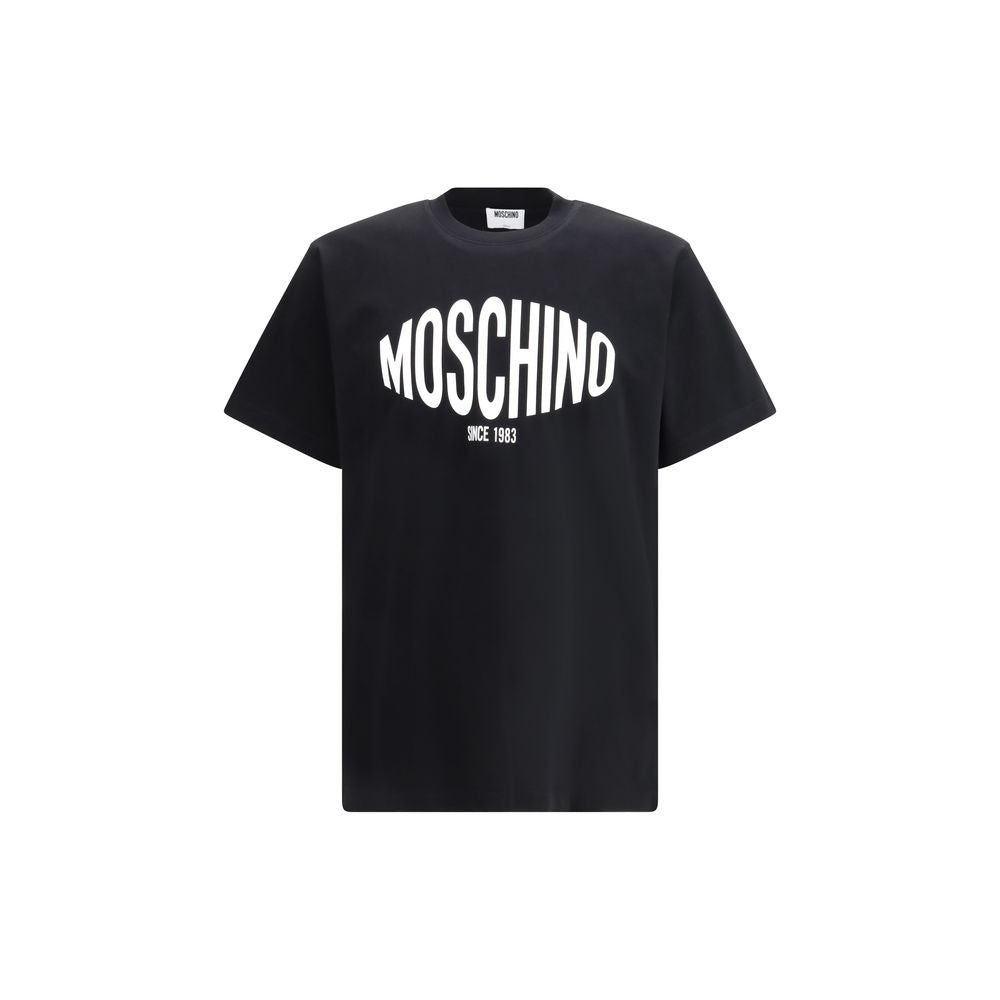 Moschino Black Cotton T-Shirt | Regal Royce