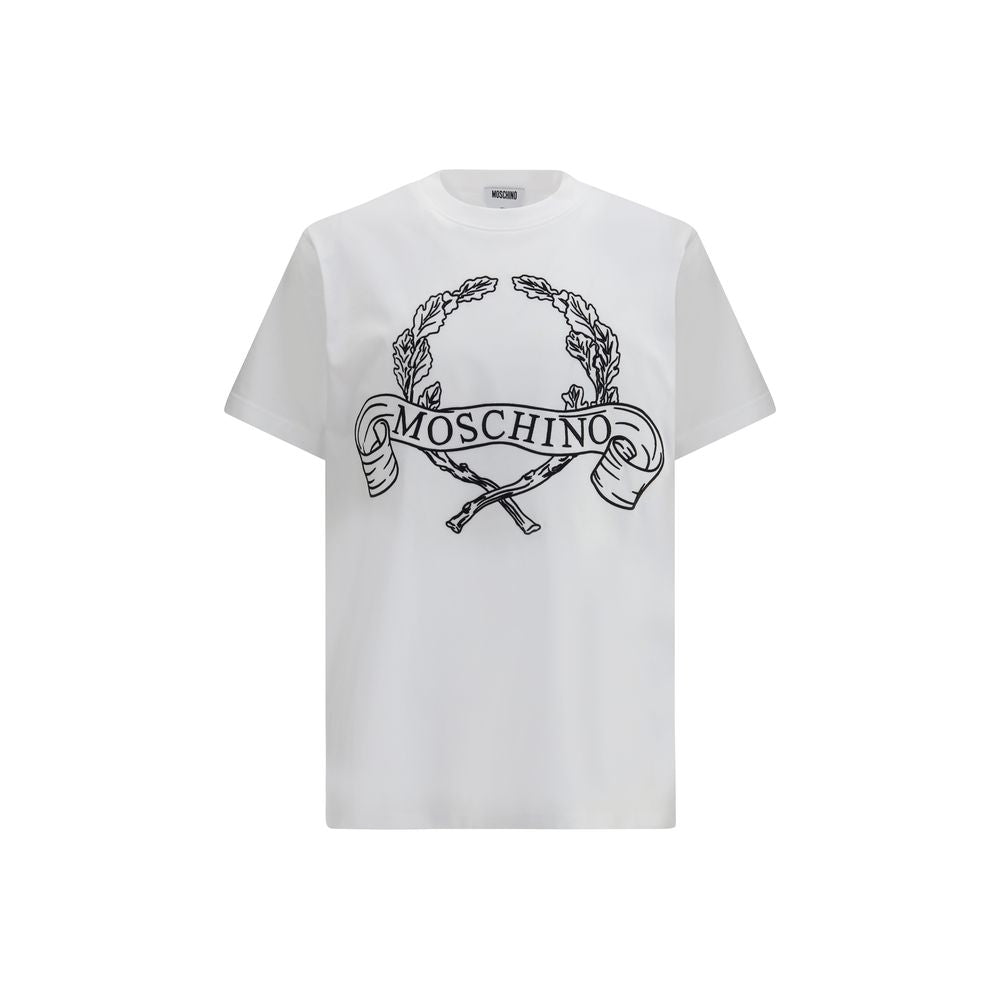 Moschino White Cotton T-Shirt | Regal Royce