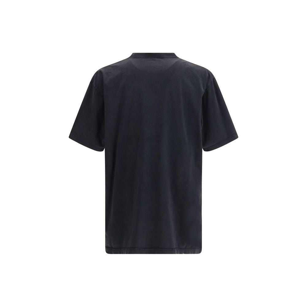 Balenciaga Black Cotton T-Shirt | Regal Royce