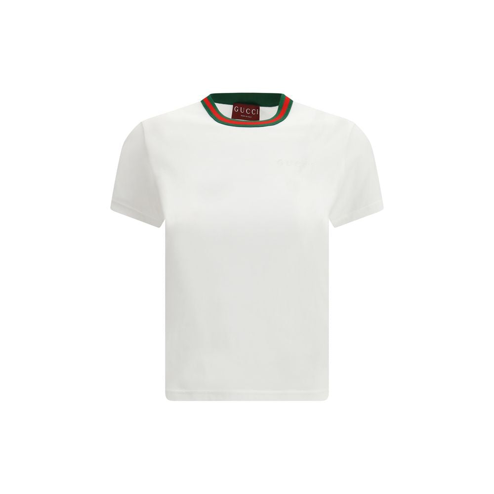 Gucci White Cotton T-Shirt | Regal Royce