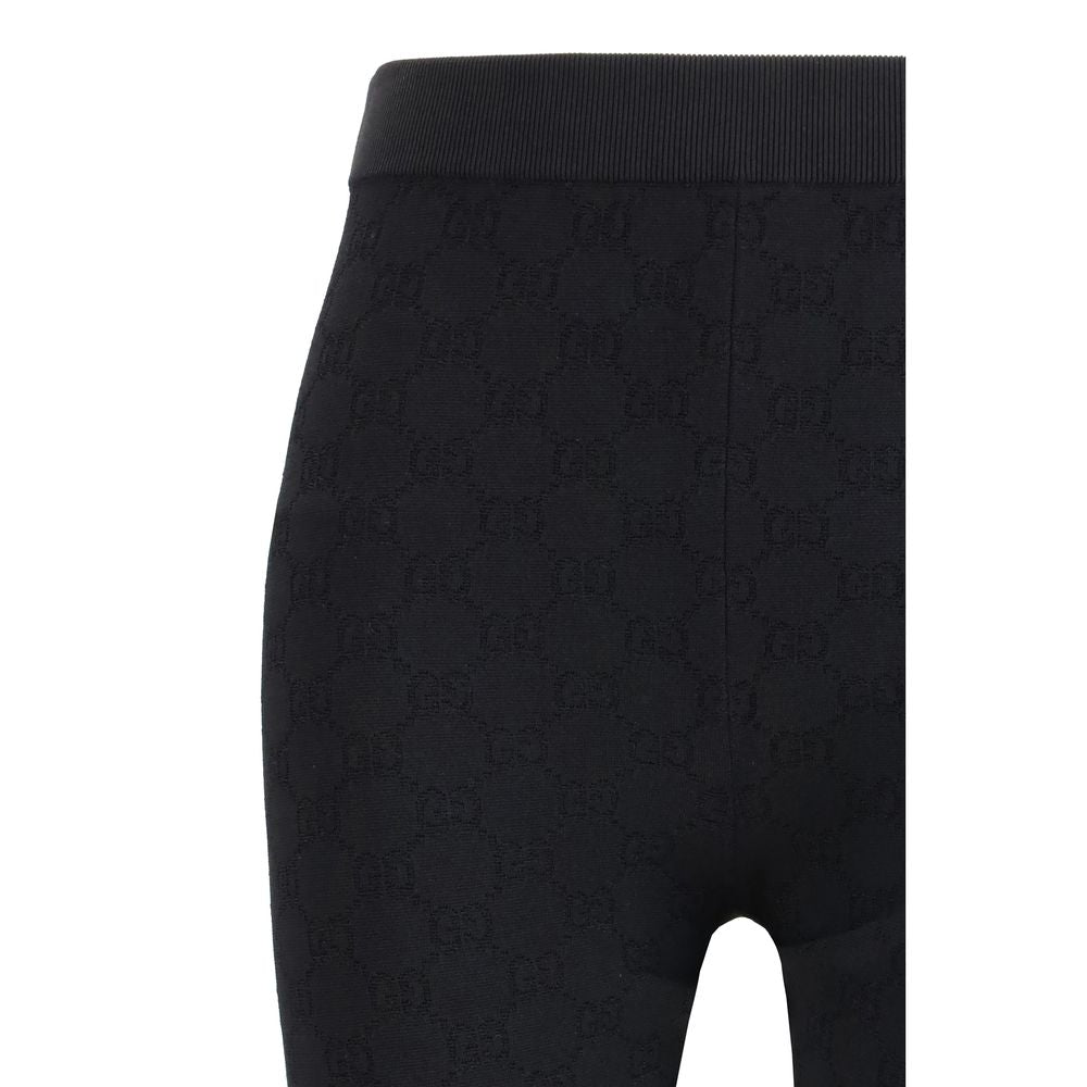 Gucci Black Viscose Leggings | Regal Royce