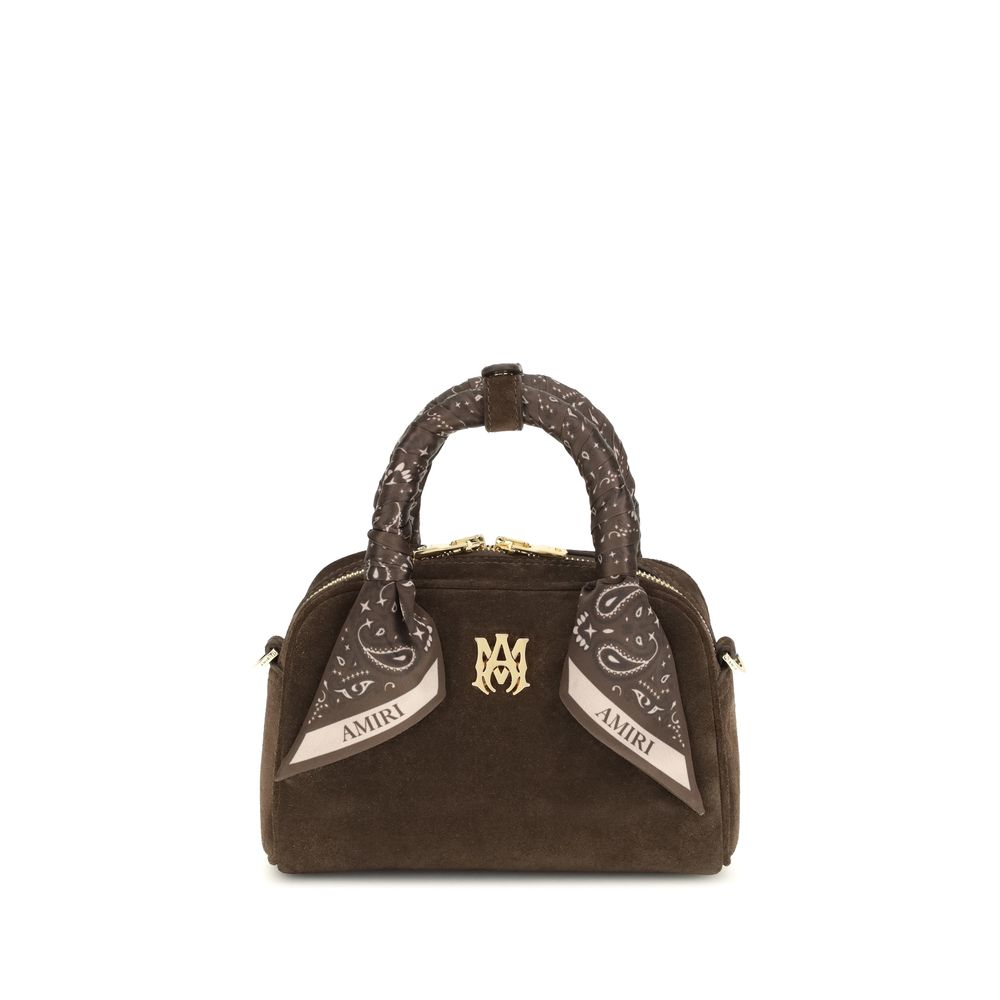 Amiri Brown Calf Leather Bos Taurus Shoulder Bag | Regal Royce