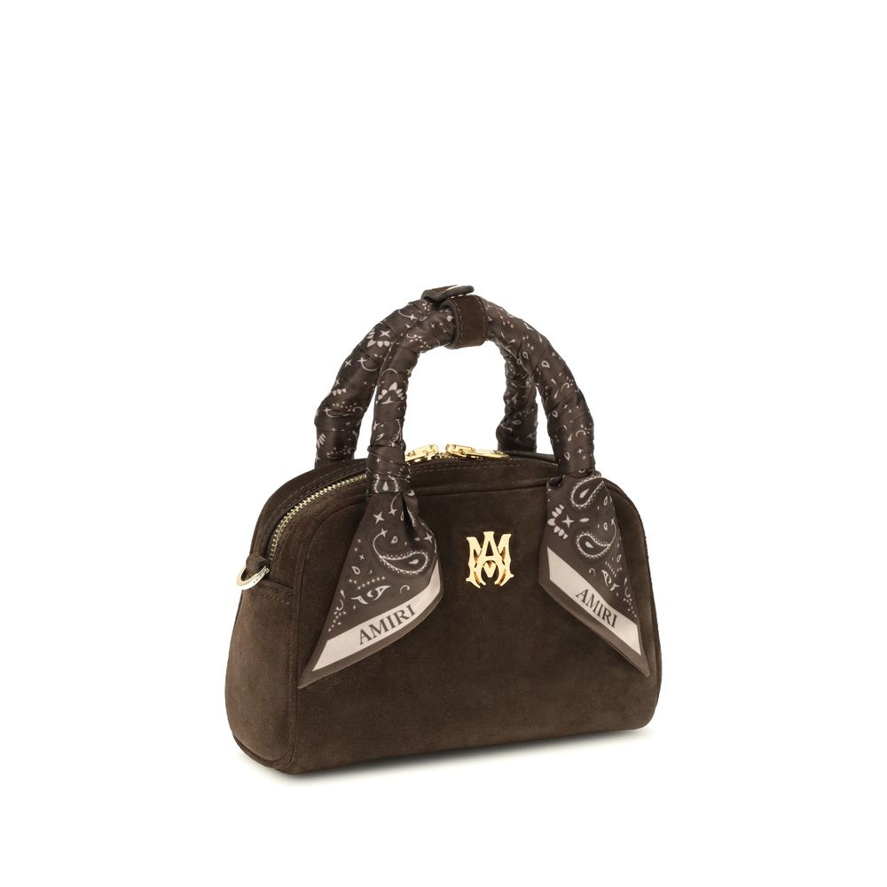 Amiri Brown Calf Leather Bos Taurus Shoulder Bag | Regal Royce