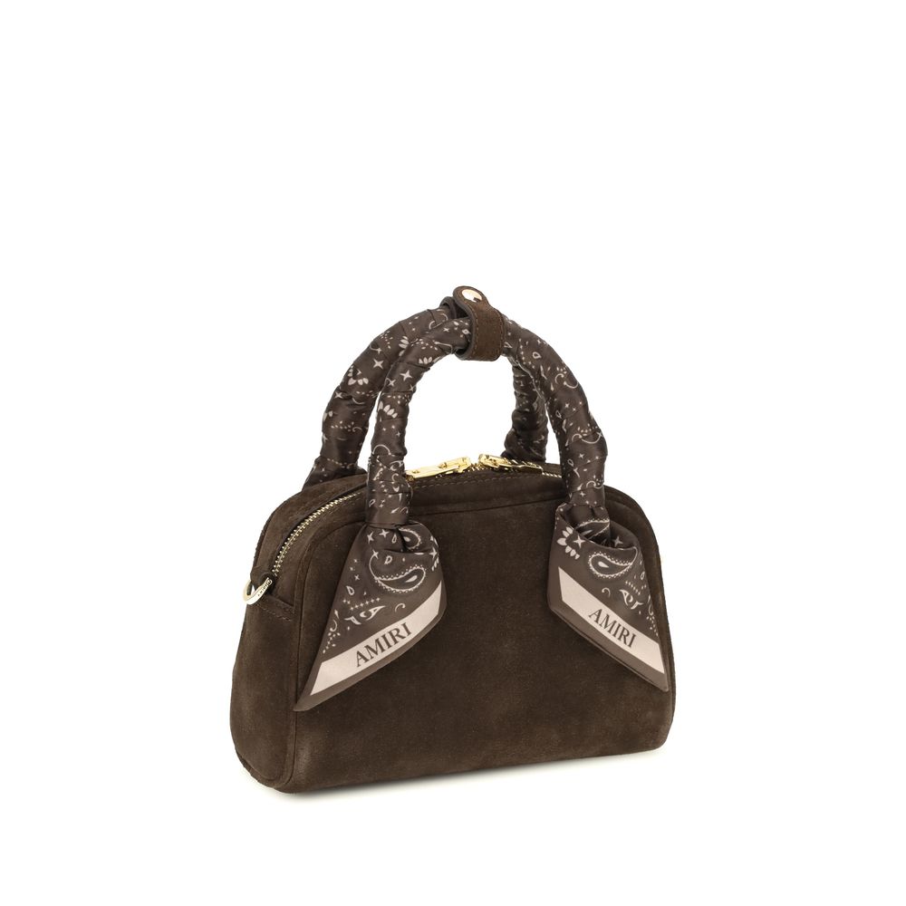 Amiri Brown Calf Leather Bos Taurus Shoulder Bag | Regal Royce