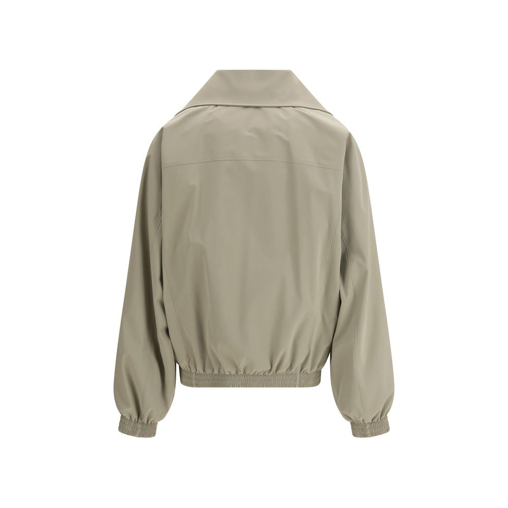 Balenciaga Beige Polyester Jackets And Coat | Regal Royce