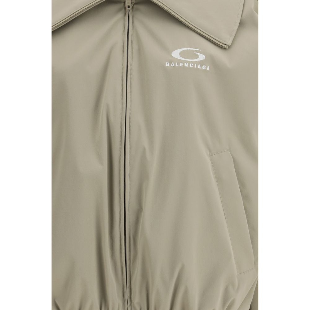 Balenciaga Beige Polyester Jackets And Coat | Regal Royce