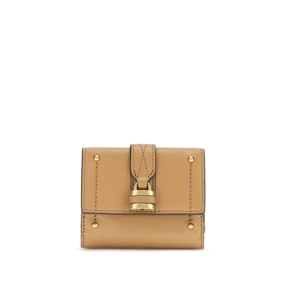 Chloé Beige Lamb Ovis Aries Aries Wallet | Regal Royce
