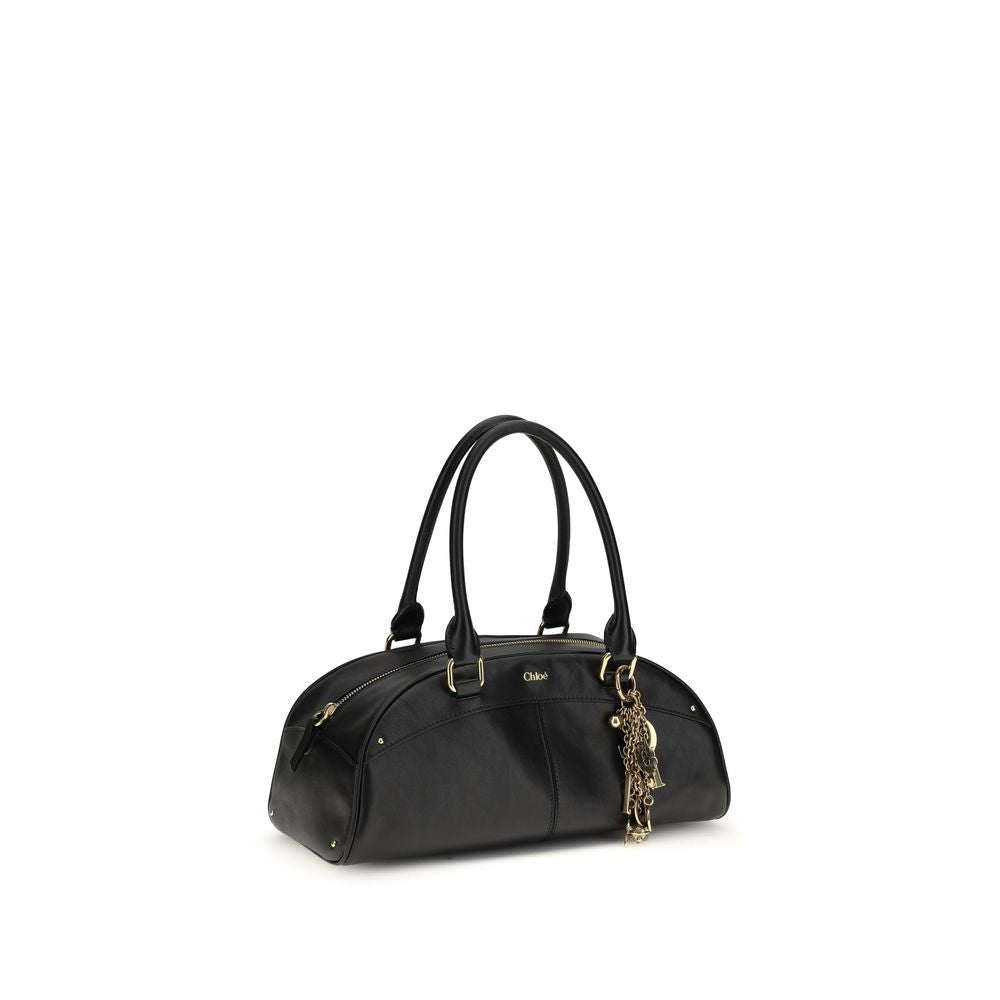 Chloé Black Calf Leather Bos Taurus Shoulder Bag | Regal Royce