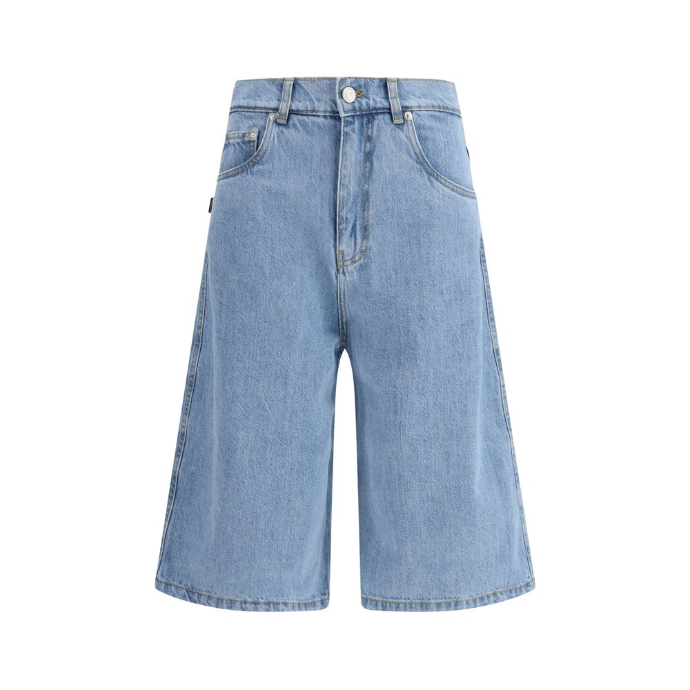 Coperni Blue Cotton Bermuda Shorts | Regal Royce