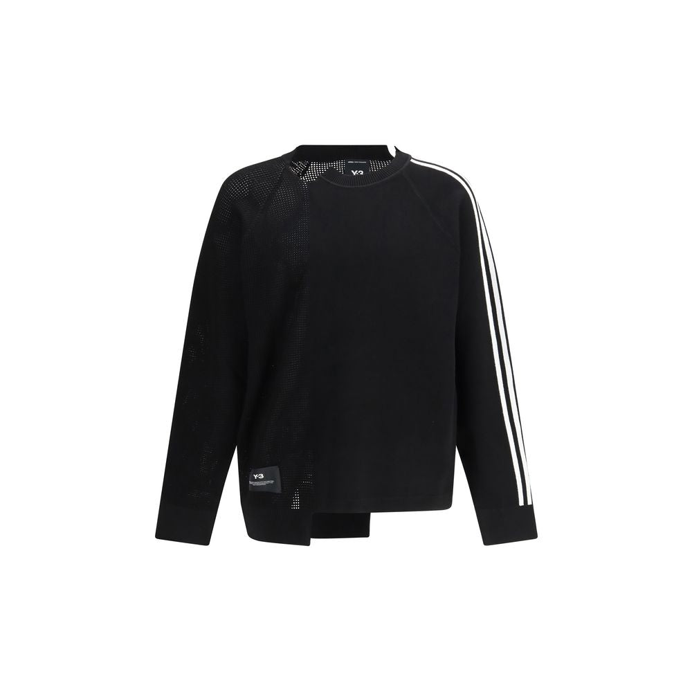 Y-3 Black Viscose Sweatshirt | Regal Royce
