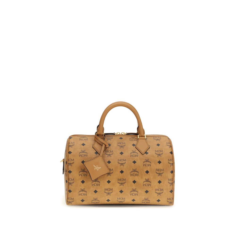 MCM Brown Fabric Handbag | Regal Royce