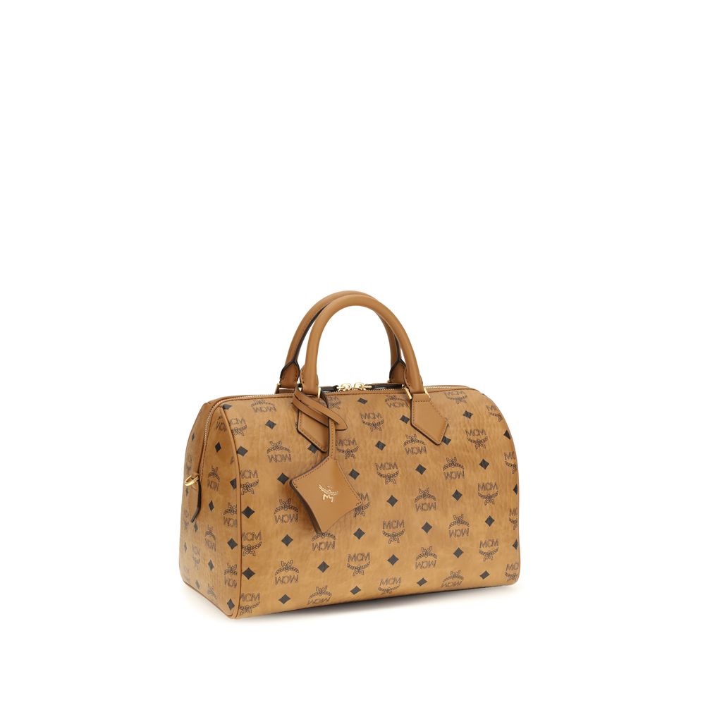 MCM Brown Fabric Handbag | Regal Royce