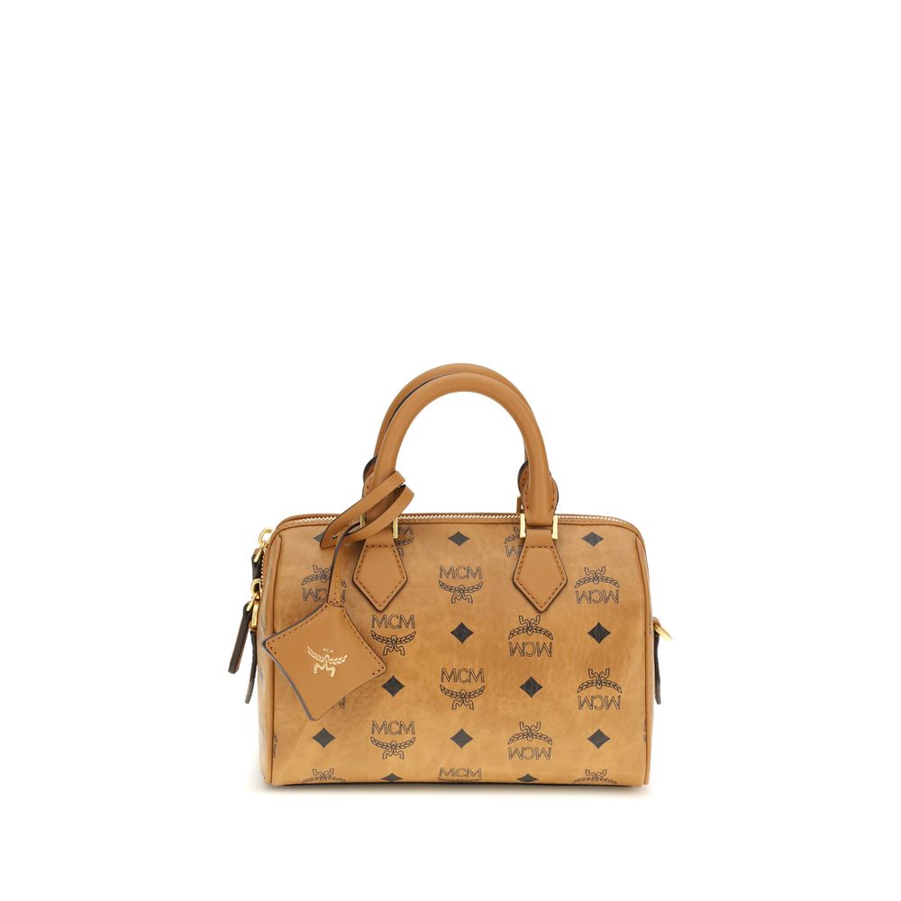 MCM Brown Fabric Handbag | Regal Royce