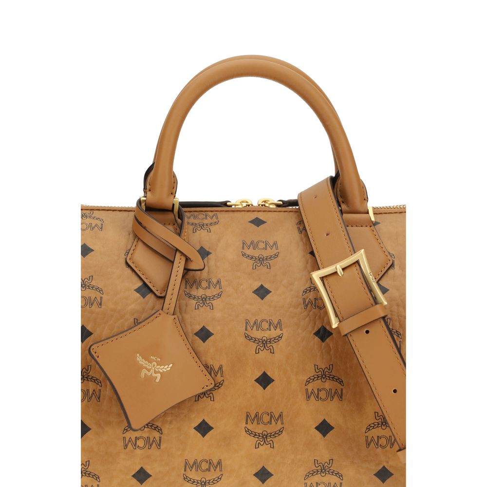 MCM Brown Fabric Handbag | Regal Royce