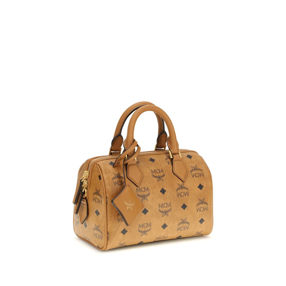 MCM Brown Fabric Handbag | Regal Royce