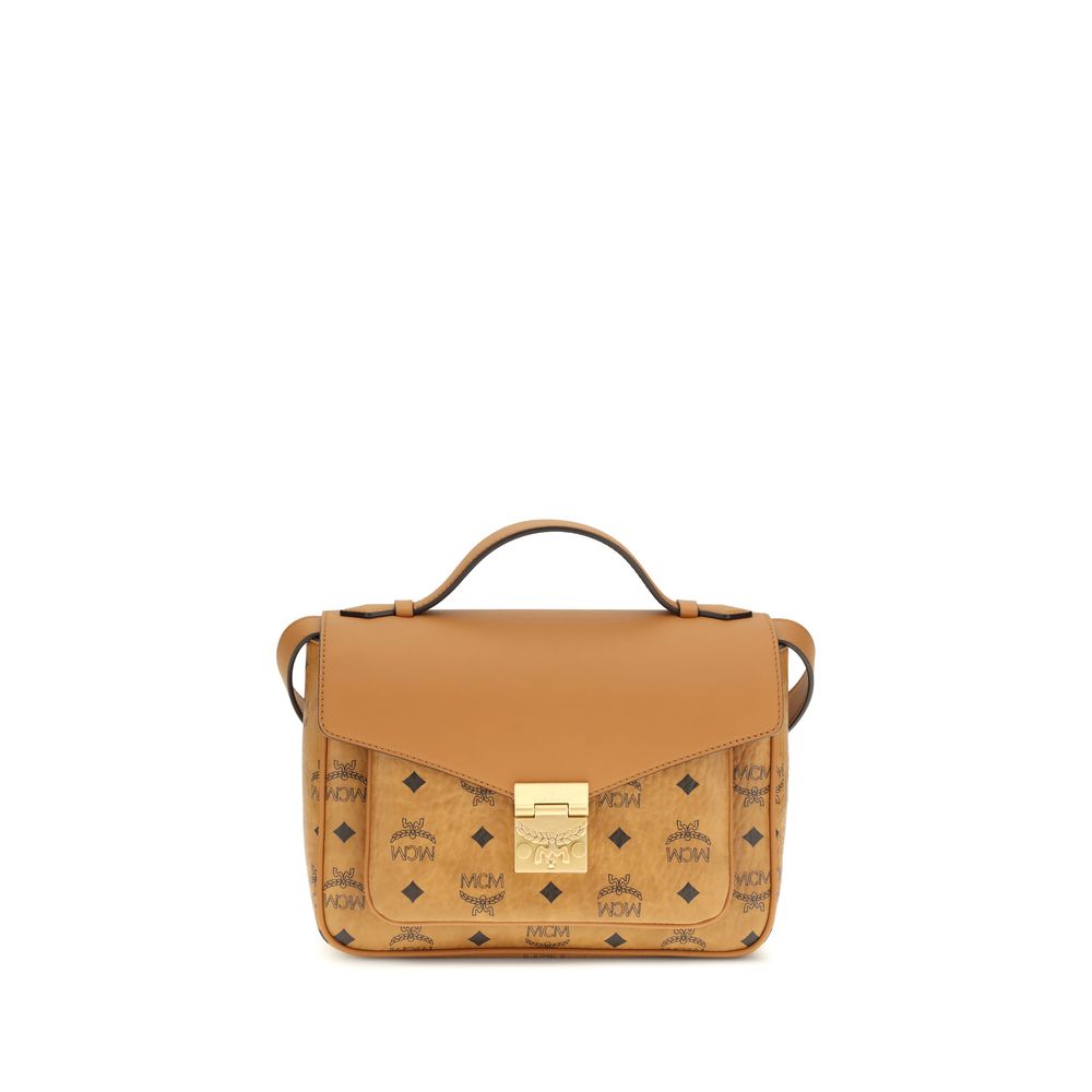 MCM Beige Fabric Shoulder Bag | Regal Royce