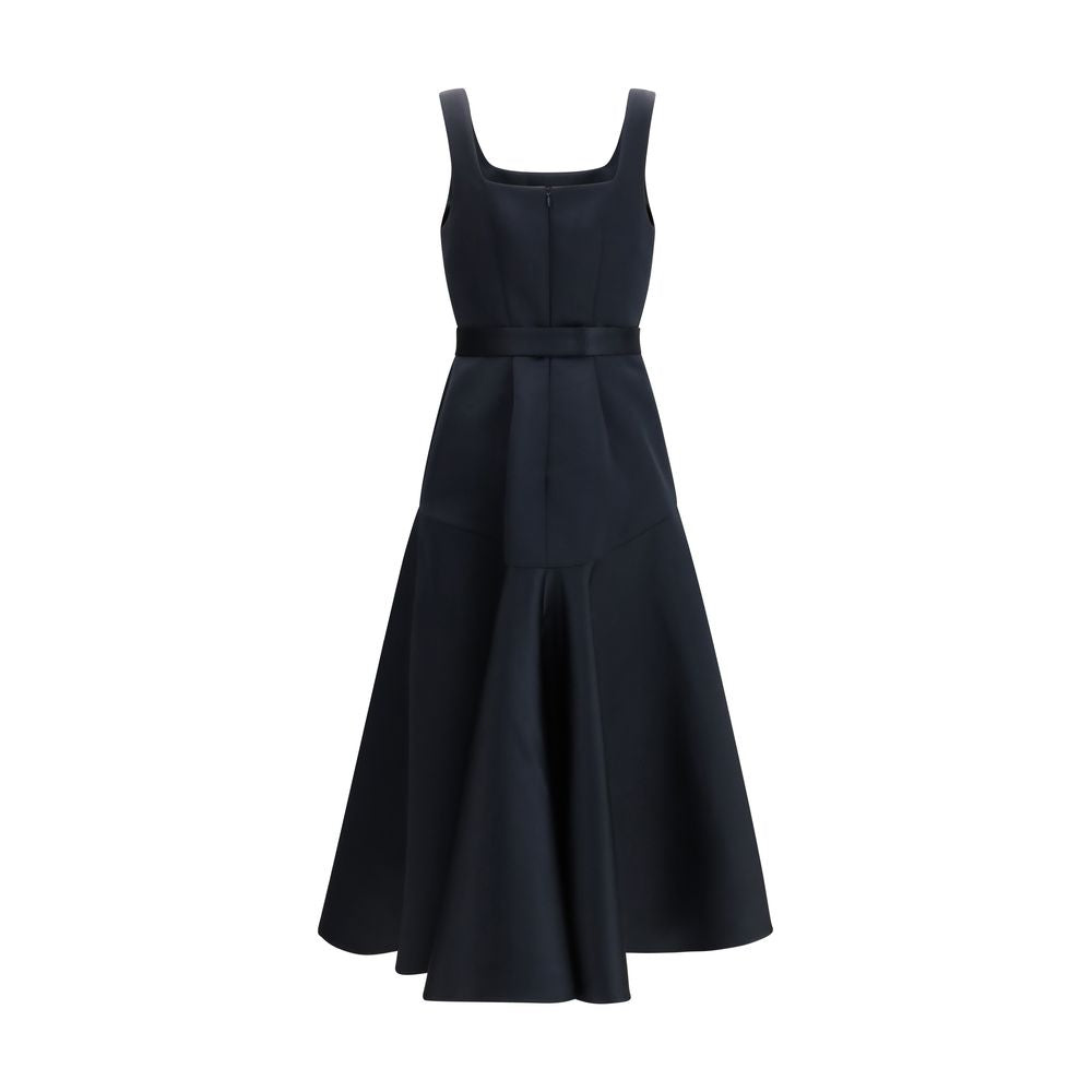 P.A.R.O.S.H. Blue Polyester Casual Dress | Regal Royce