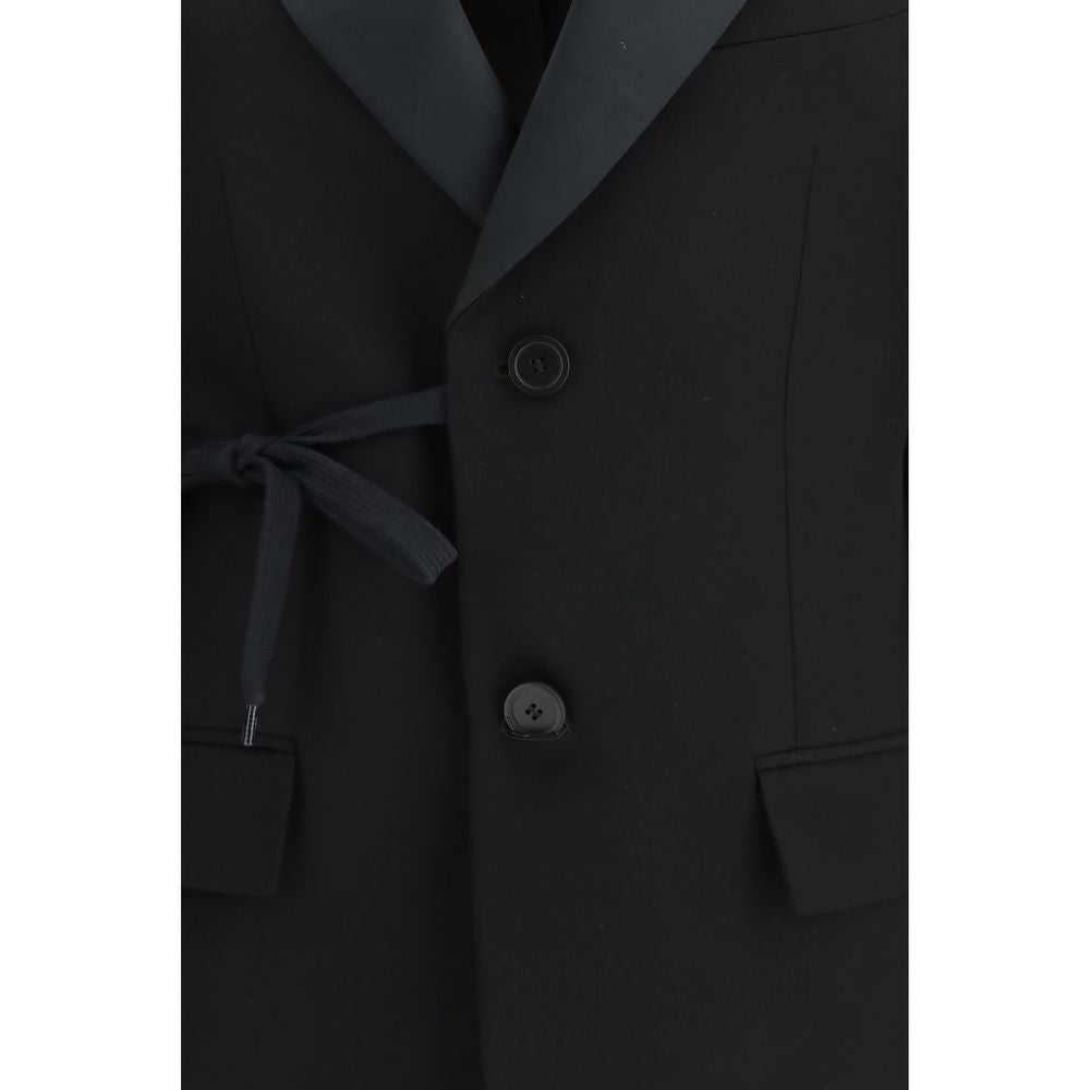 Balenciaga Black Wool Coat | Regal Royce
