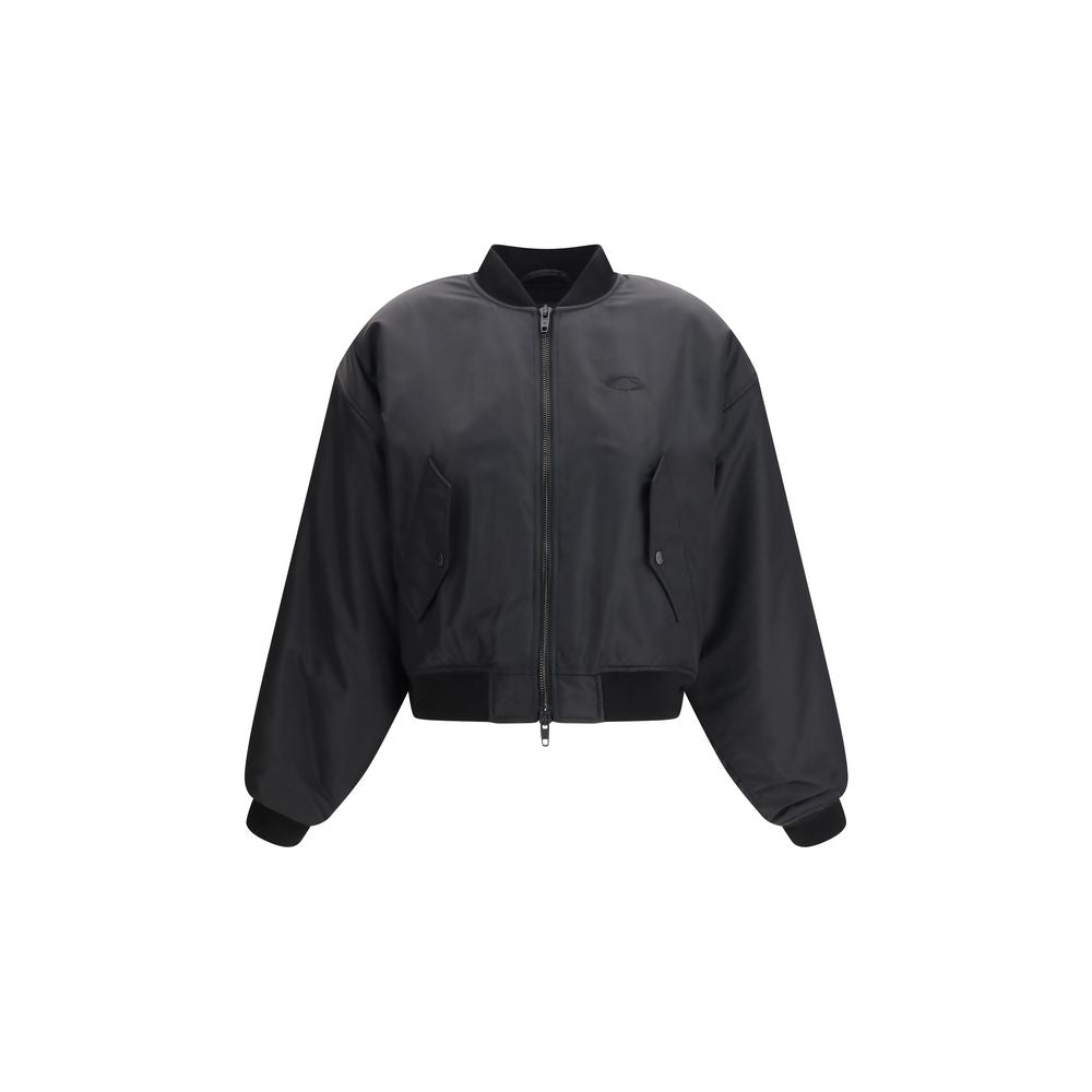 Balenciaga Black Polyamide Bomber | Regal Royce