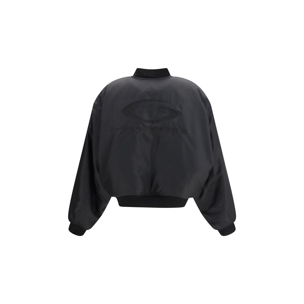Balenciaga Black Polyamide Bomber | Regal Royce