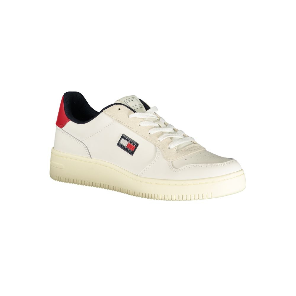 Tommy Hilfiger Bianco Polyurethane Men Sneaker | Regal Royce