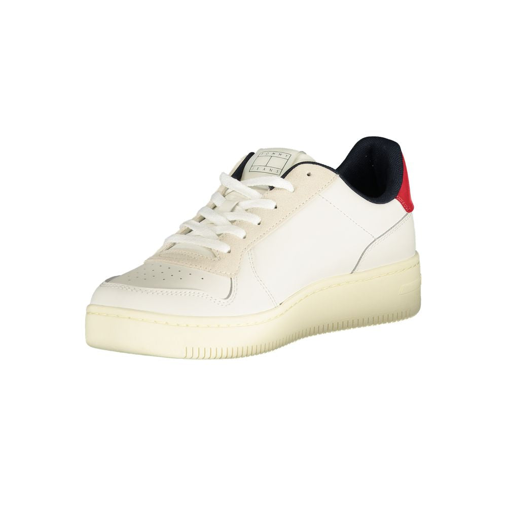 Tommy Hilfiger Bianco Polyurethane Men Sneaker | Regal Royce