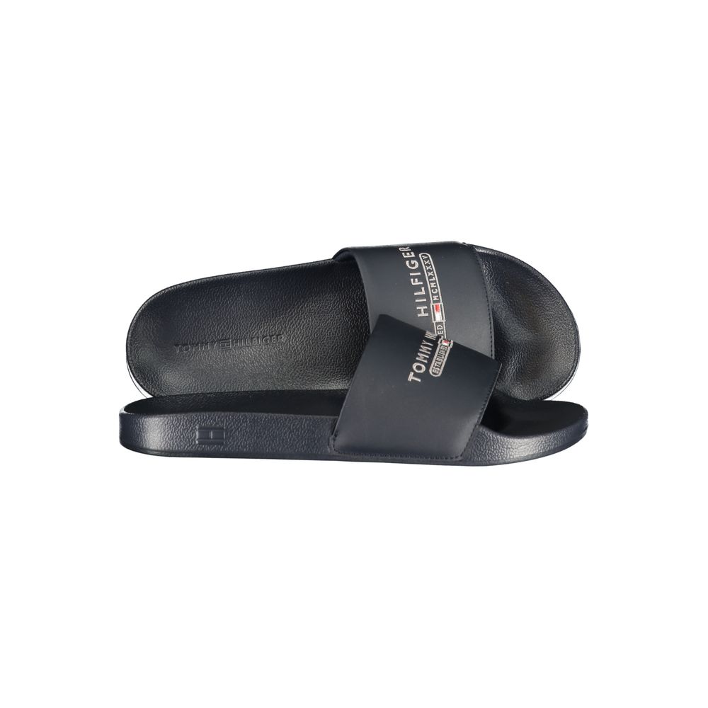 Tommy Hilfiger Blue Polyurethane Men Slipper | Regal Royce
