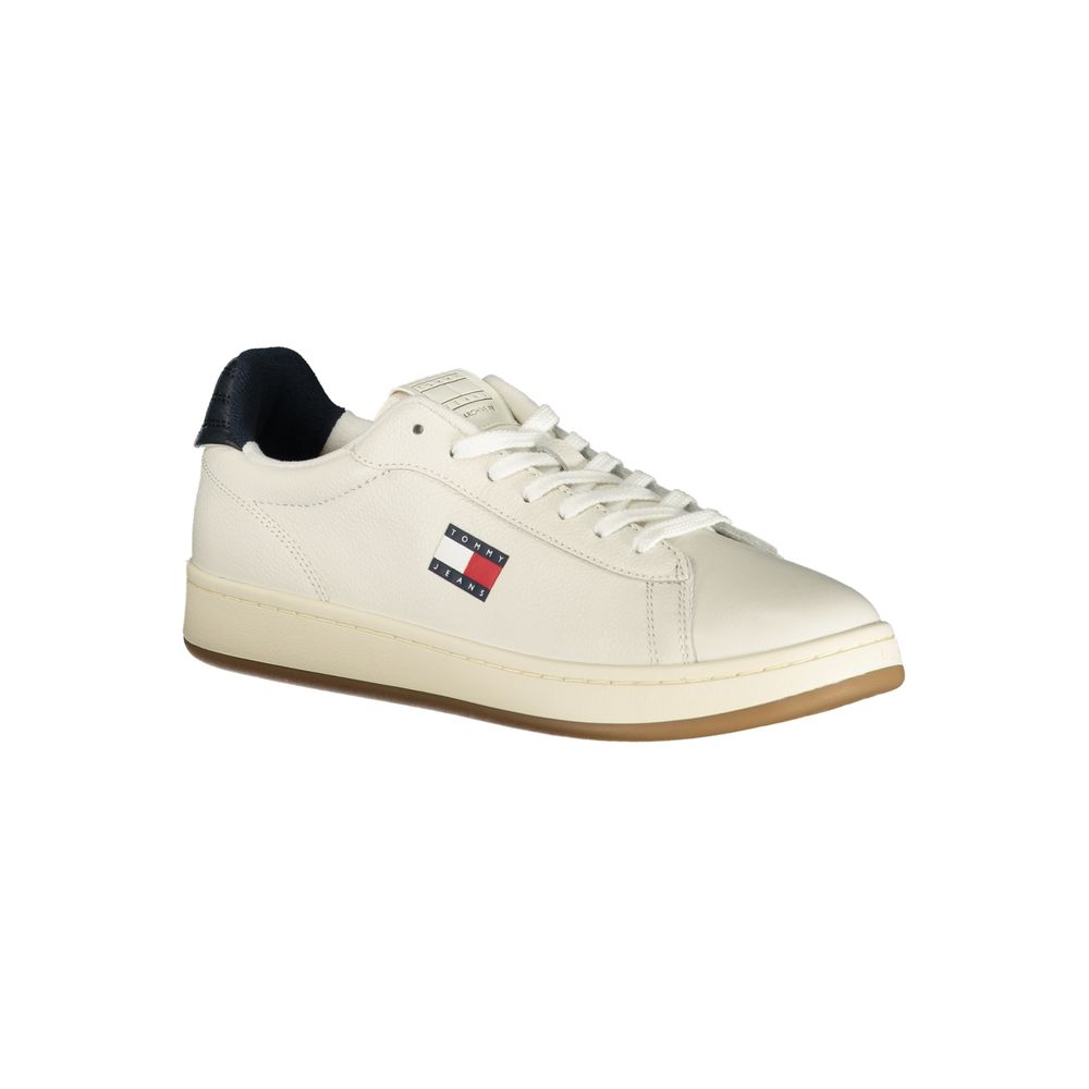 Tommy Hilfiger Bianco Poliuretano Men Sneaker | Regal Royce