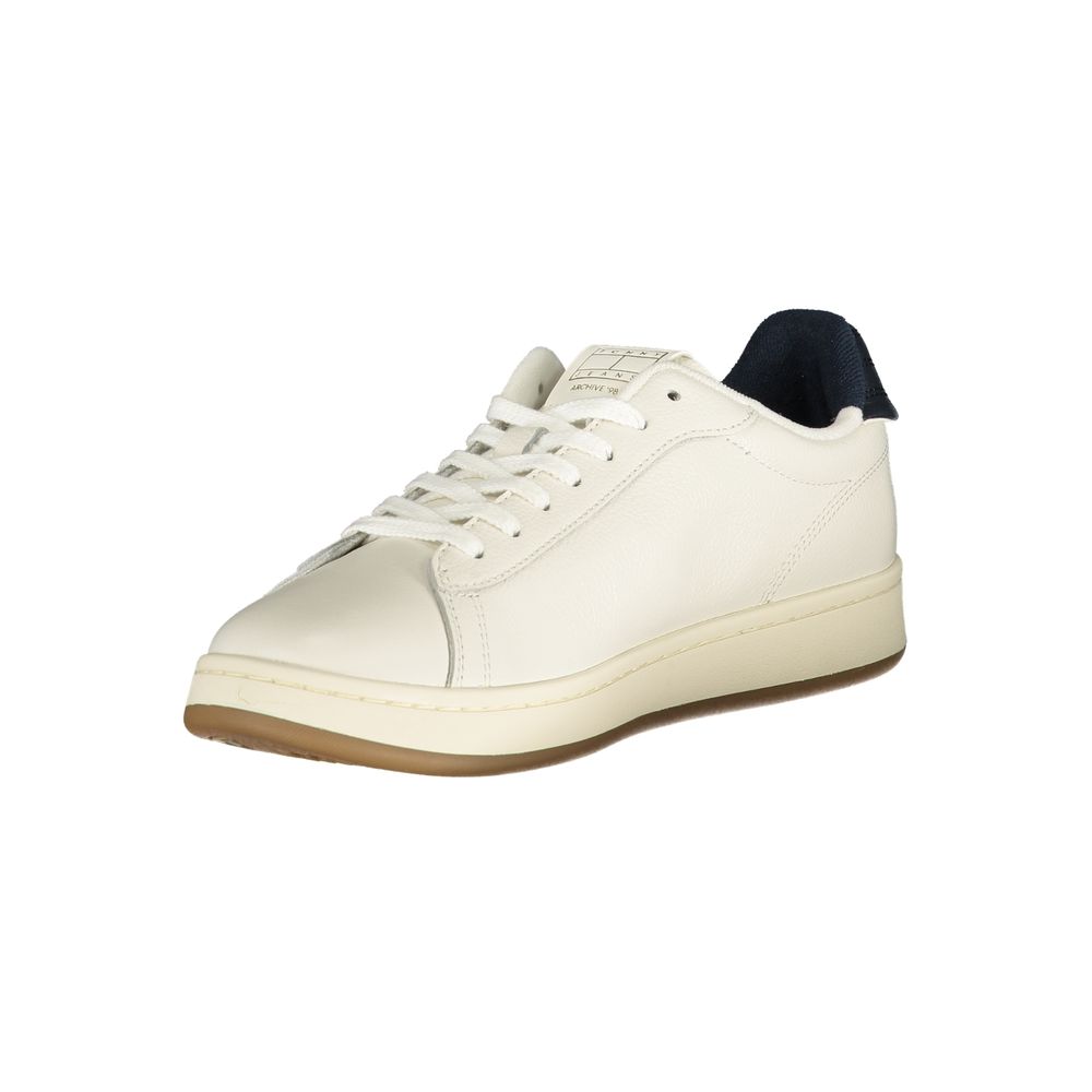 Tommy Hilfiger Bianco Poliuretano Men Sneaker | Regal Royce