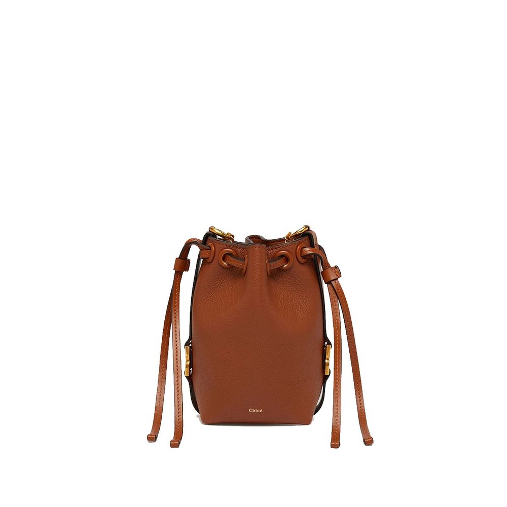 Chloé Brown Calfskin Backet Bag | Regal Royce