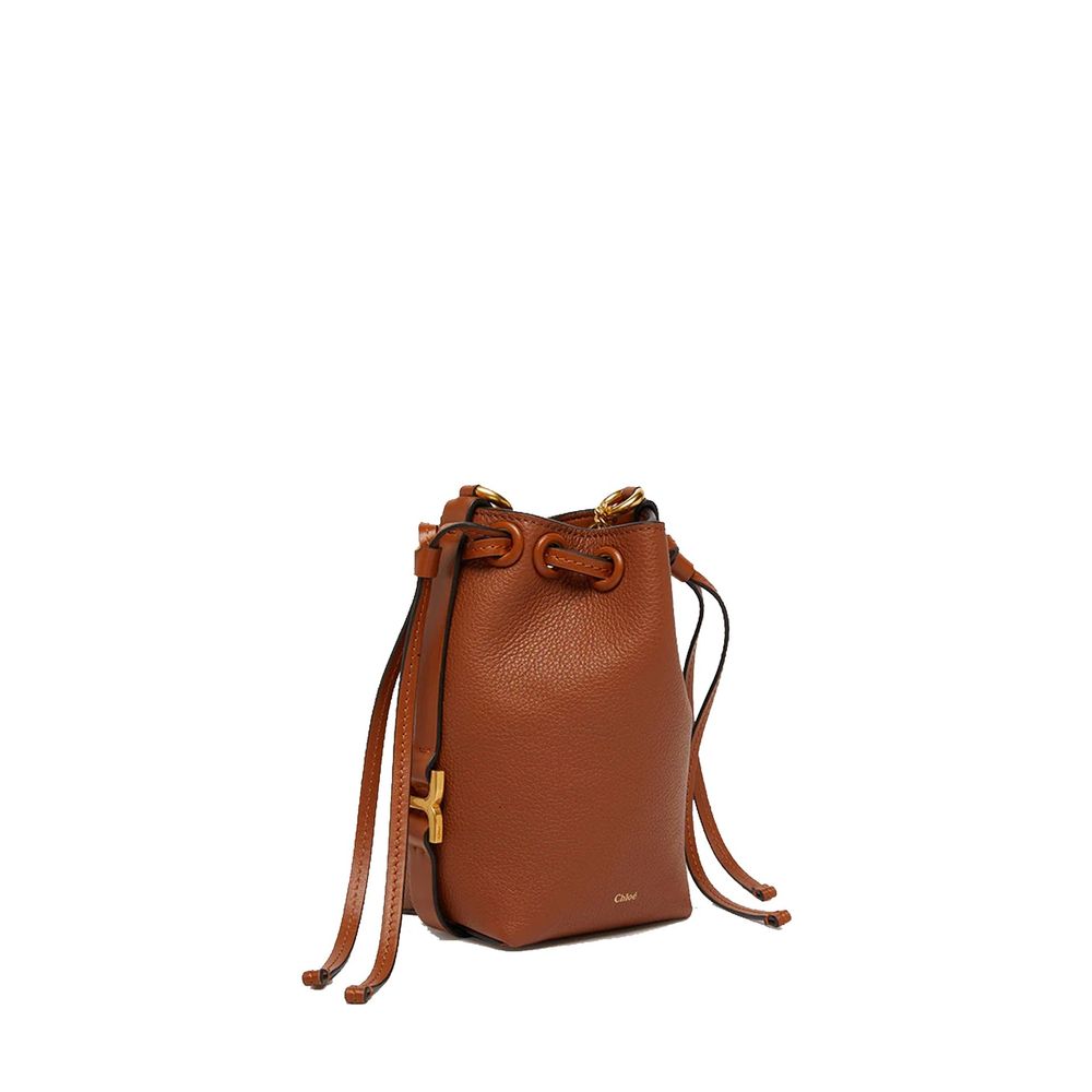 Chloé Brown Calfskin Backet Bag | Regal Royce