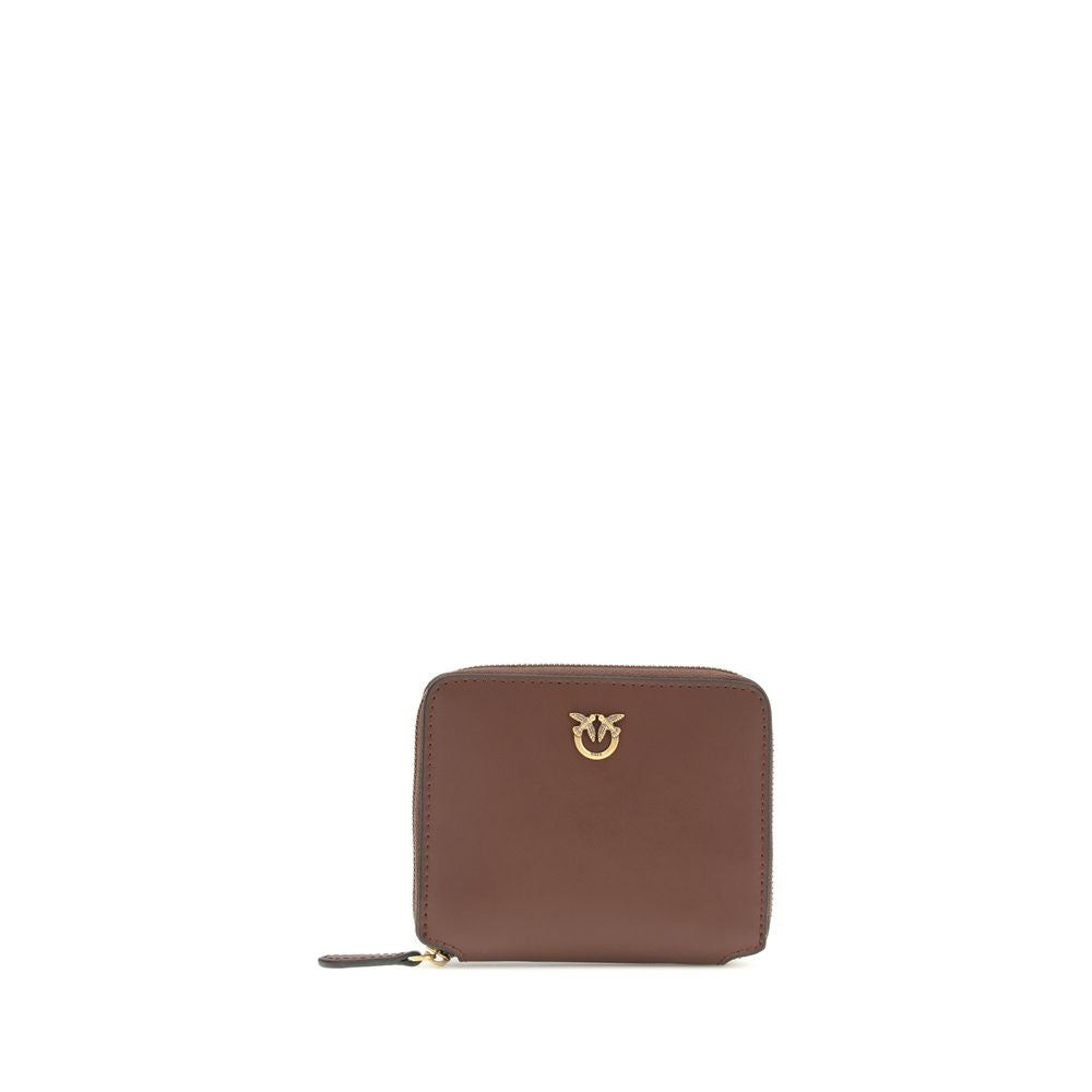 PINKO Brown Calf Leather Bos Taurus Wallet | Regal Royce