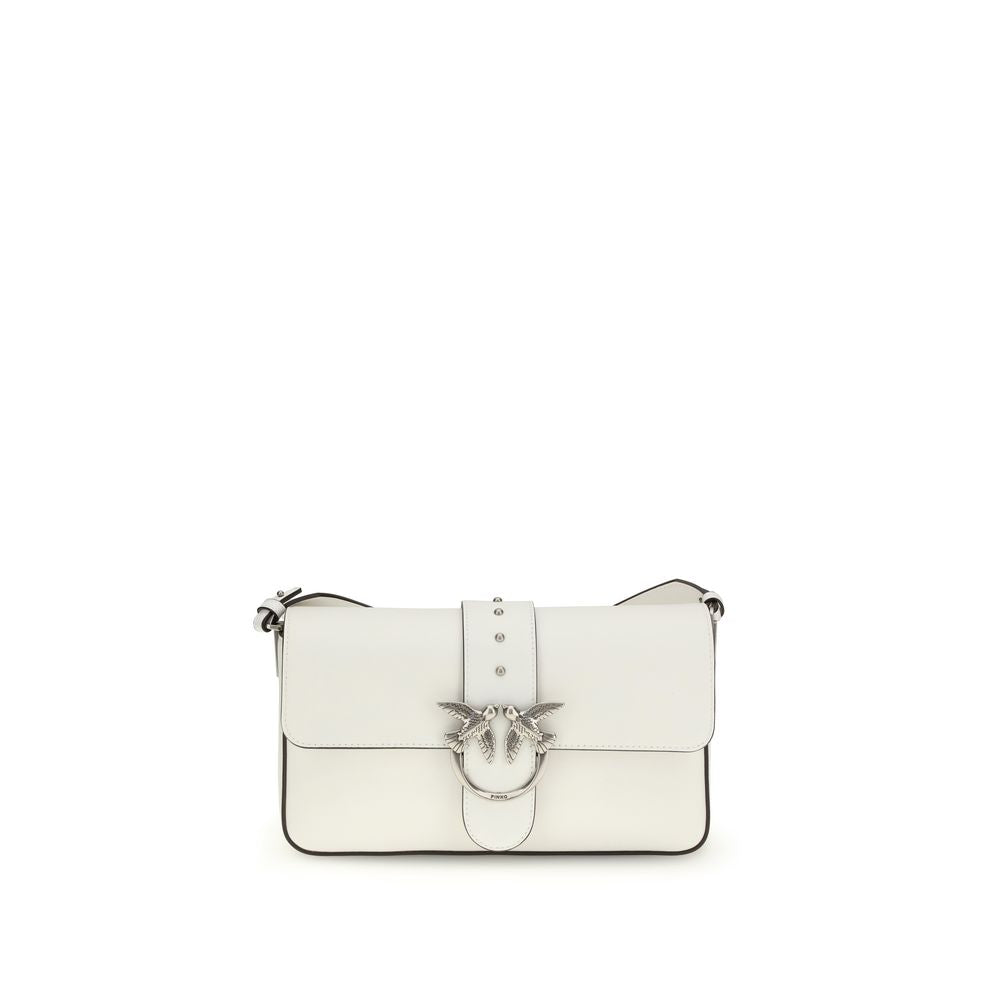 PINKO White Leather Shoulder Bag | Regal Royce