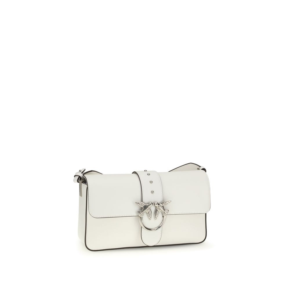 PINKO White Leather Shoulder Bag | Regal Royce