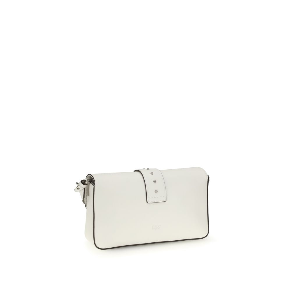 PINKO White Leather Shoulder Bag | Regal Royce