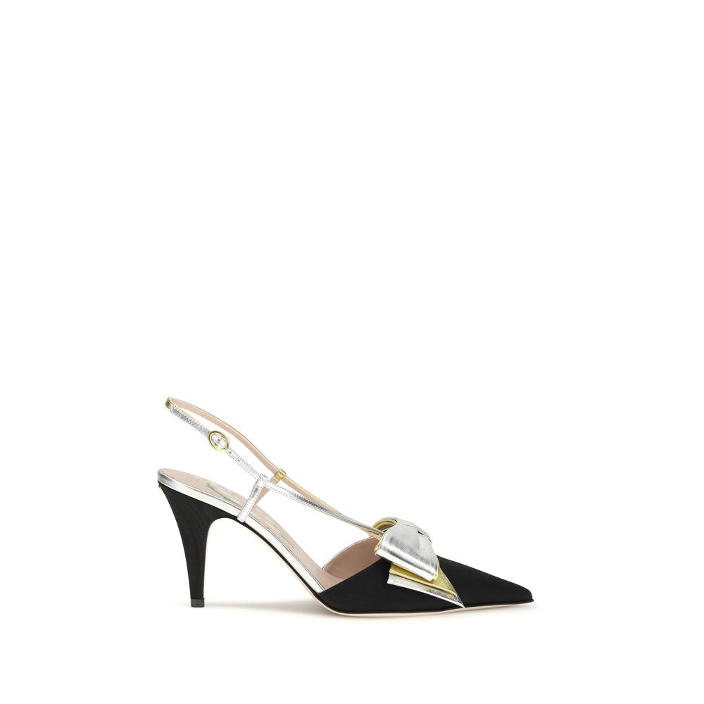 Valentino Garavani Multicolor Calf Leather Bos Taurus Pumps | Regal Royce