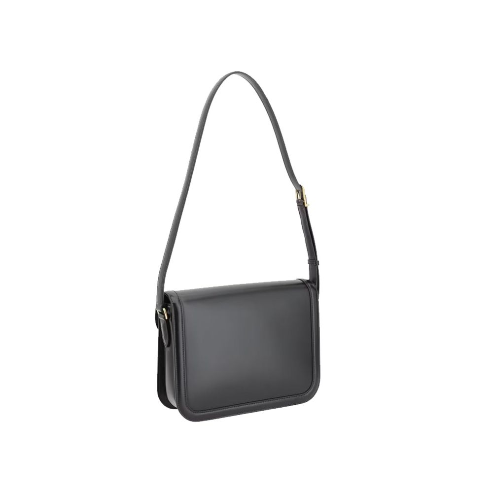 Valentino Garavani Black Calfskin Shoulder Bag | Regal Royce