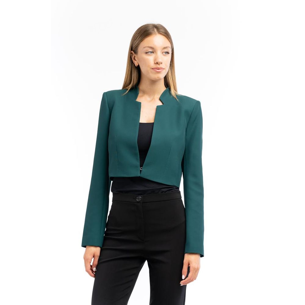 Patrizia Pepe Brown Polyester Blazer | Regal Royce