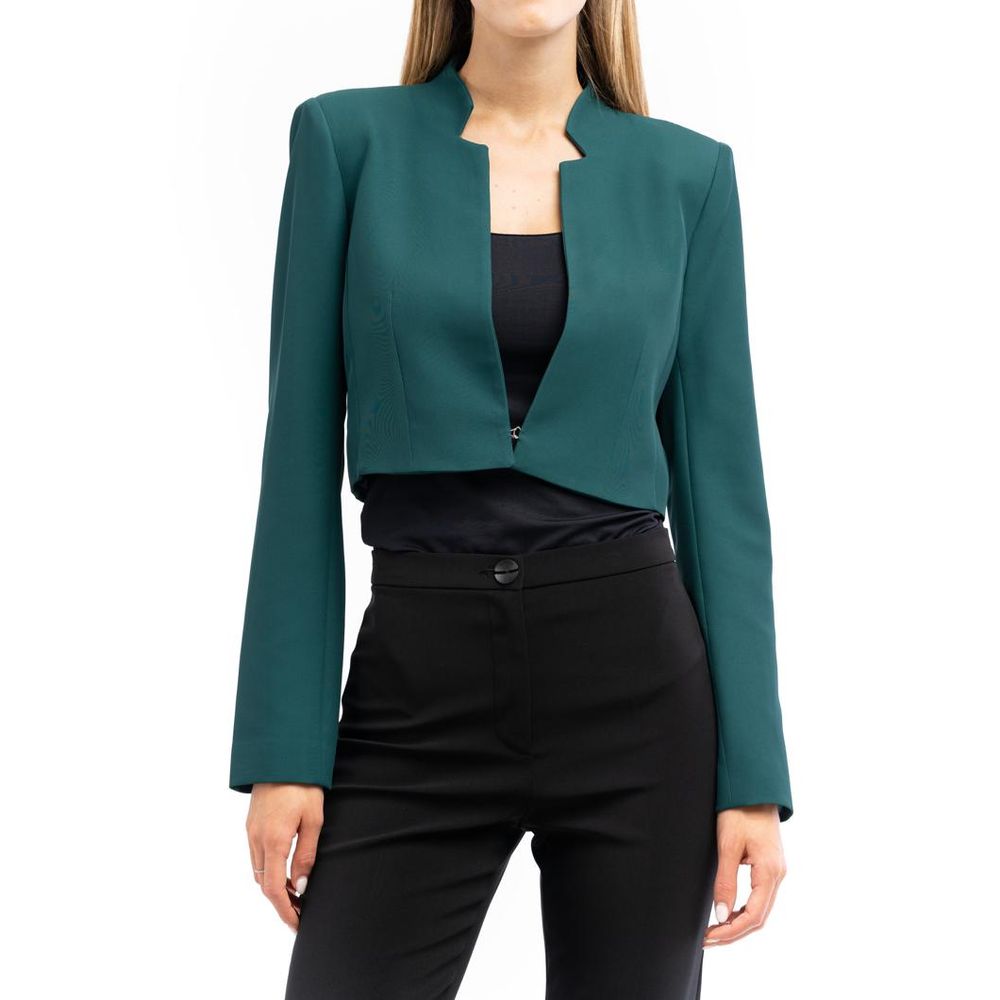 Patrizia Pepe Brown Polyester Blazer | Regal Royce