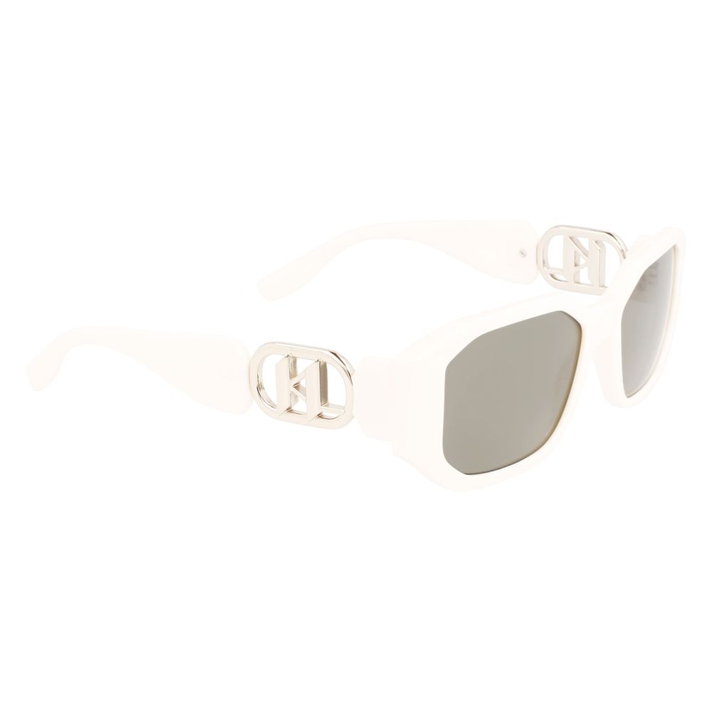 Karl Lagerfeld White Injected Sunglasses | Regal Royce
