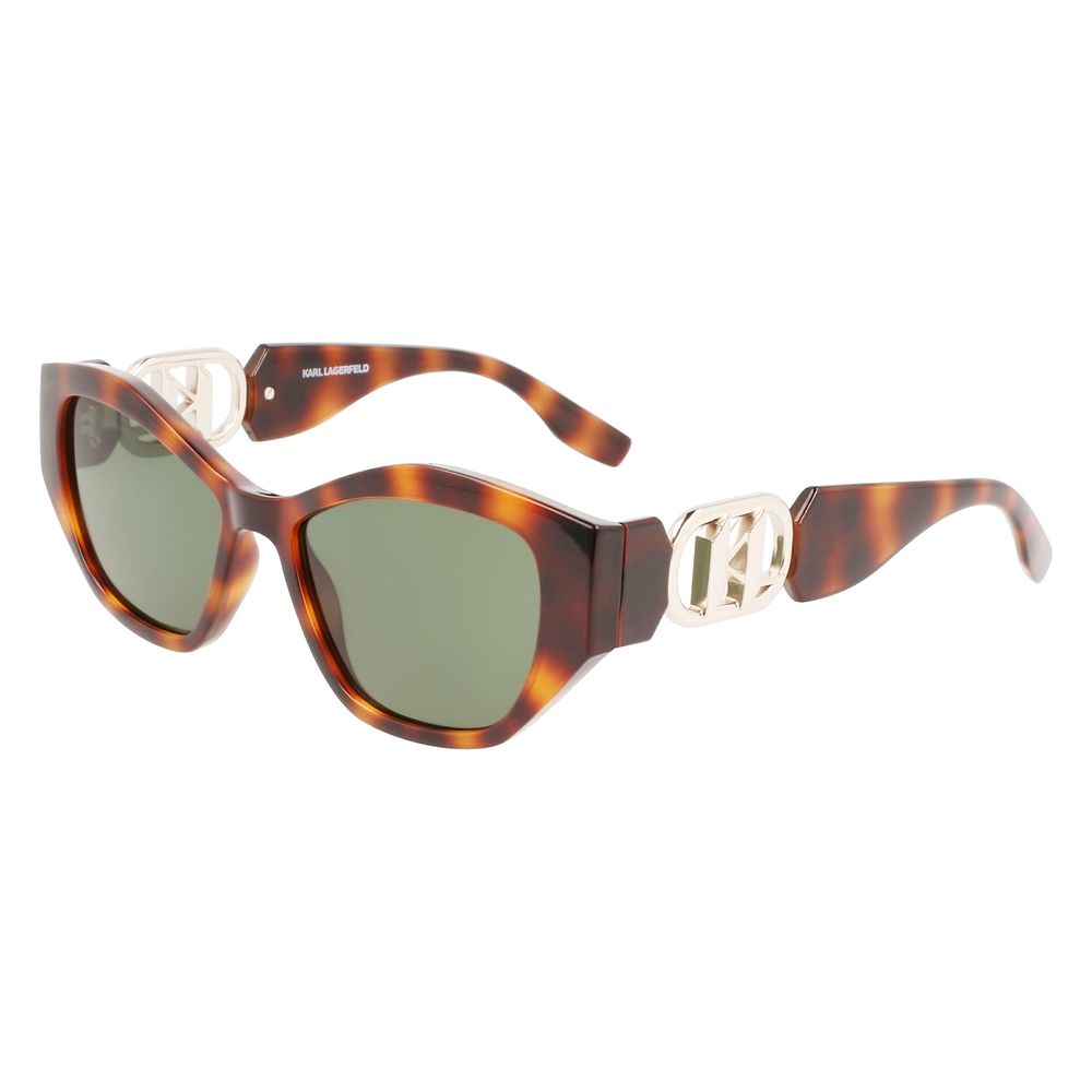 Karl Lagerfeld Brown Injected Sunglasses | Regal Royce