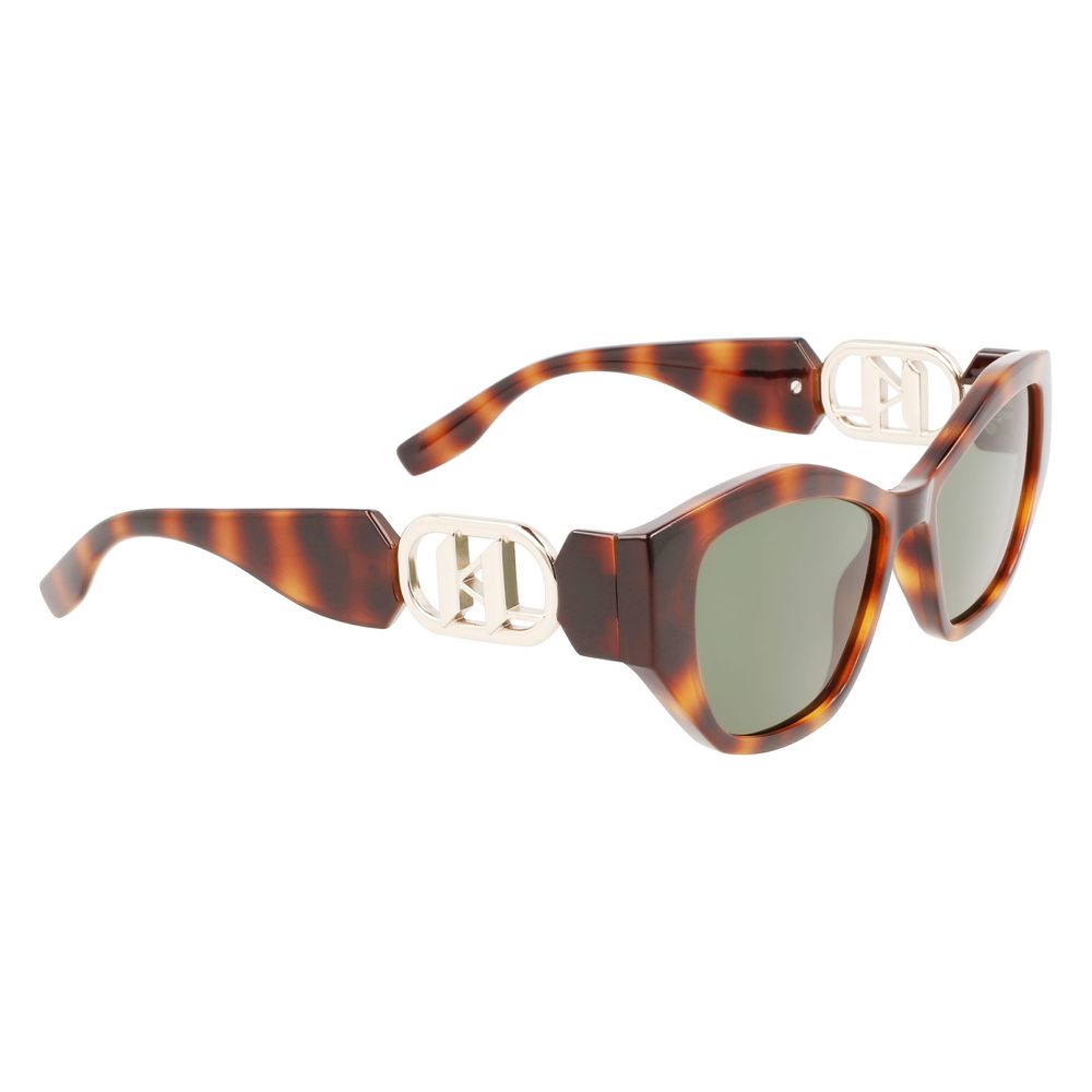 Karl Lagerfeld Brown Injected Sunglasses | Regal Royce