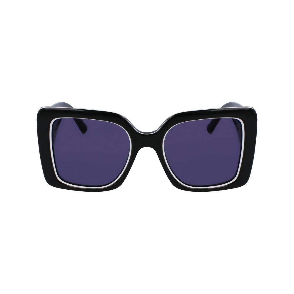 Karl Lagerfeld Black Acetate Sunglasses | Regal Royce